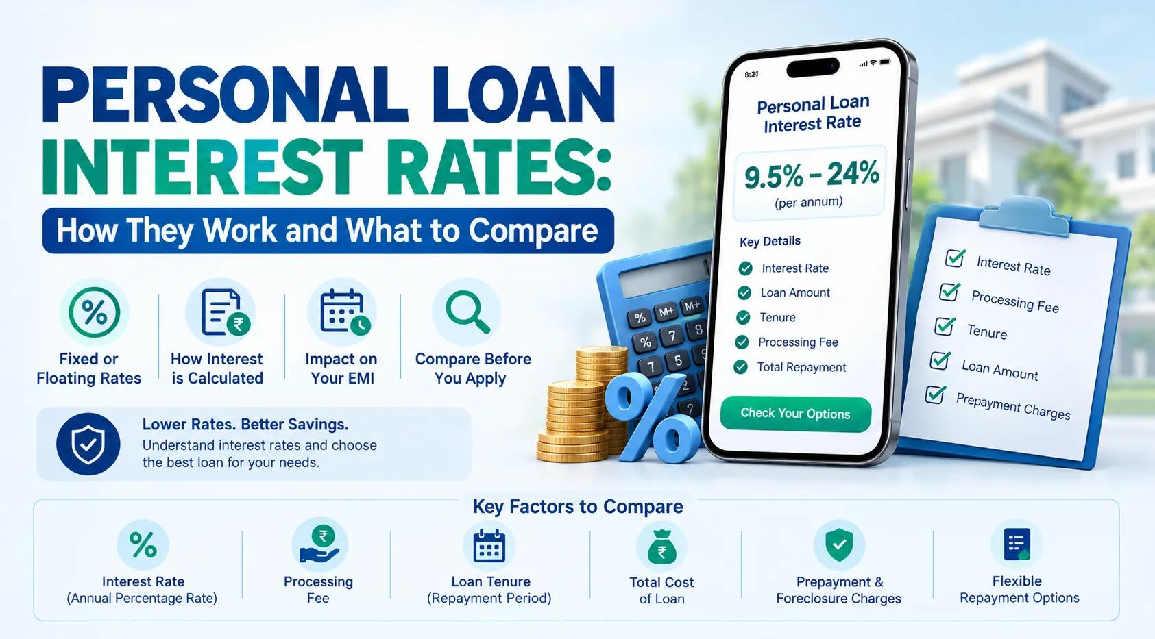 How to Compare Personal Loan Interest Rates Before Applying