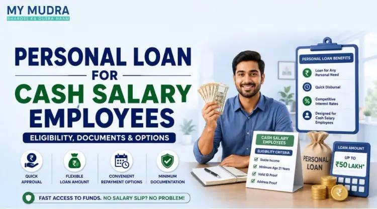 Top 10 Personal Loan Options for Cash Salary Employees in India