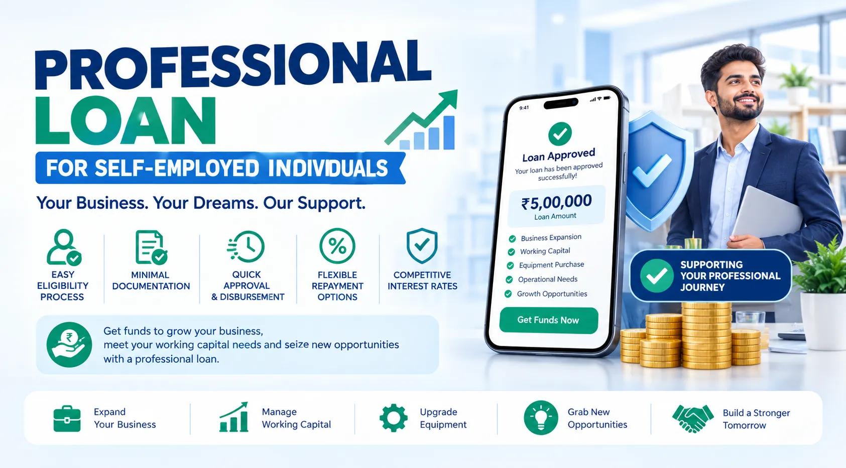 Top 10 Benefits of a Professional Loan for Self-Employed Individuals
